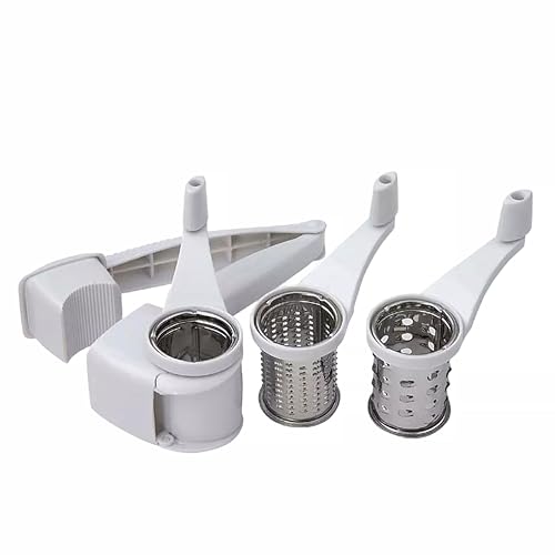 Dexam Rotary Cheese Grater – Stainless Steel...