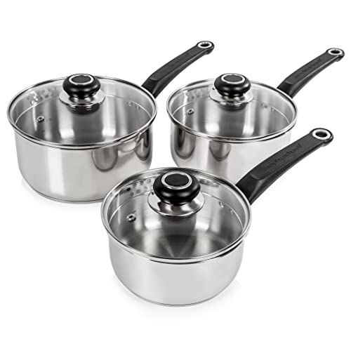 Morphy Richards 970003 Equip 3-Piece Pan Set,...