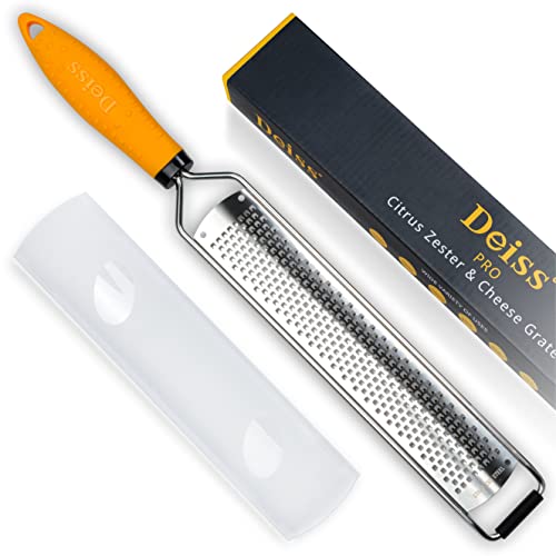 Deiss PRO Citrus Zester & Cheese Grater —...