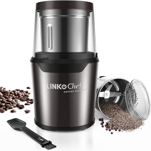 LINKchef Coffee Grinder Electric and Spice...