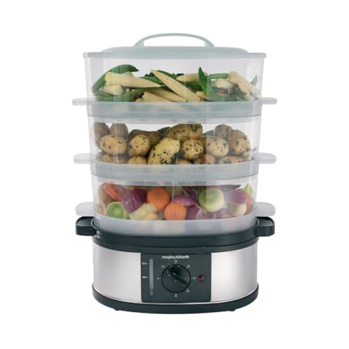 Morphy Richards 48755 3 Tier Food Steamer Three...