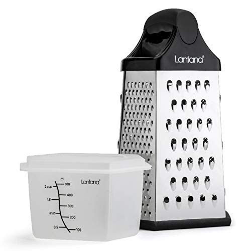 Lantana Cheese Grater with Container – Hand held...