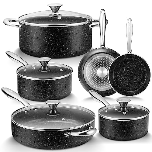 Fadware Pots and Pan Set, Induction Hob Pan Set...