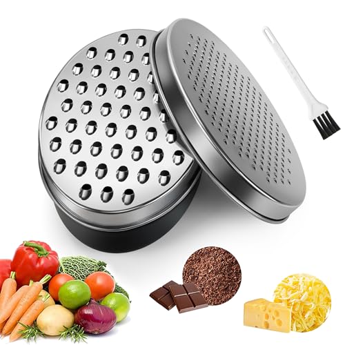 Cheese Grater with Container, Graters for Kitchen...