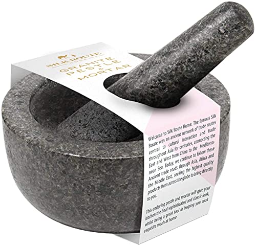 Classic Granite Pestle And Mortar By Silk Route...